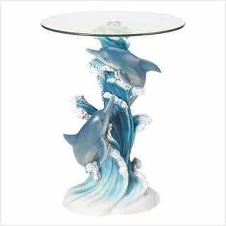 Dolphins Accent Table