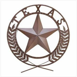 Texas Star Wall Plaque